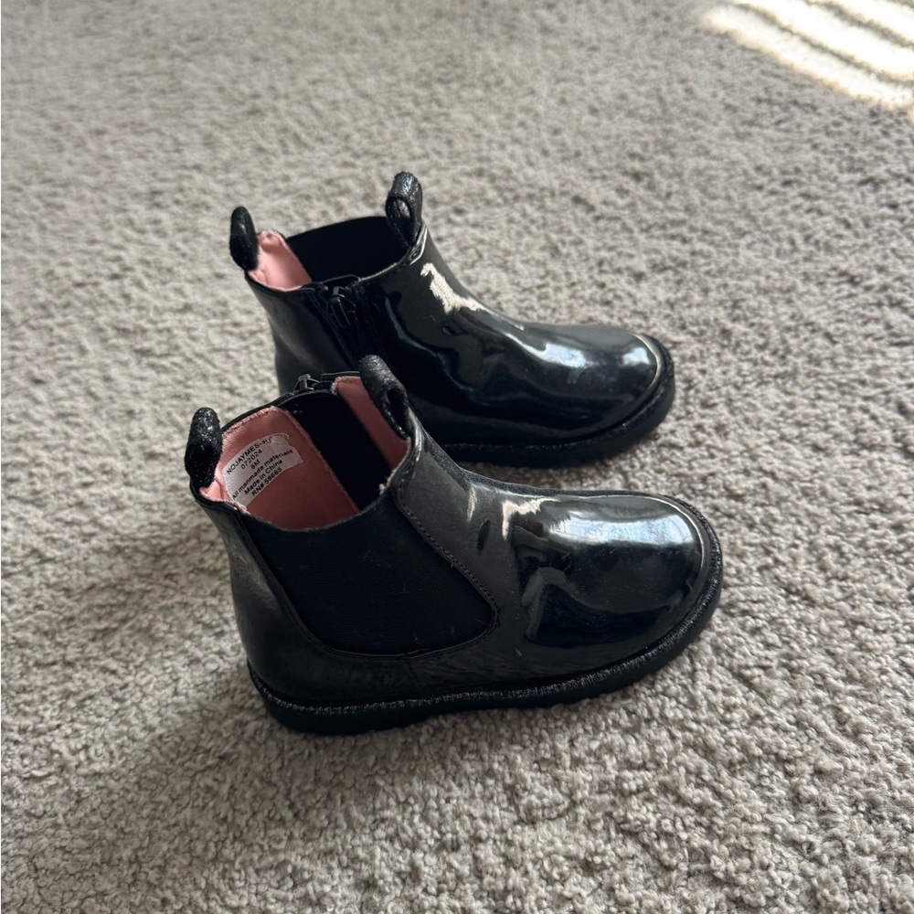 Kids Black Patent Leather Boots - Nordstrom